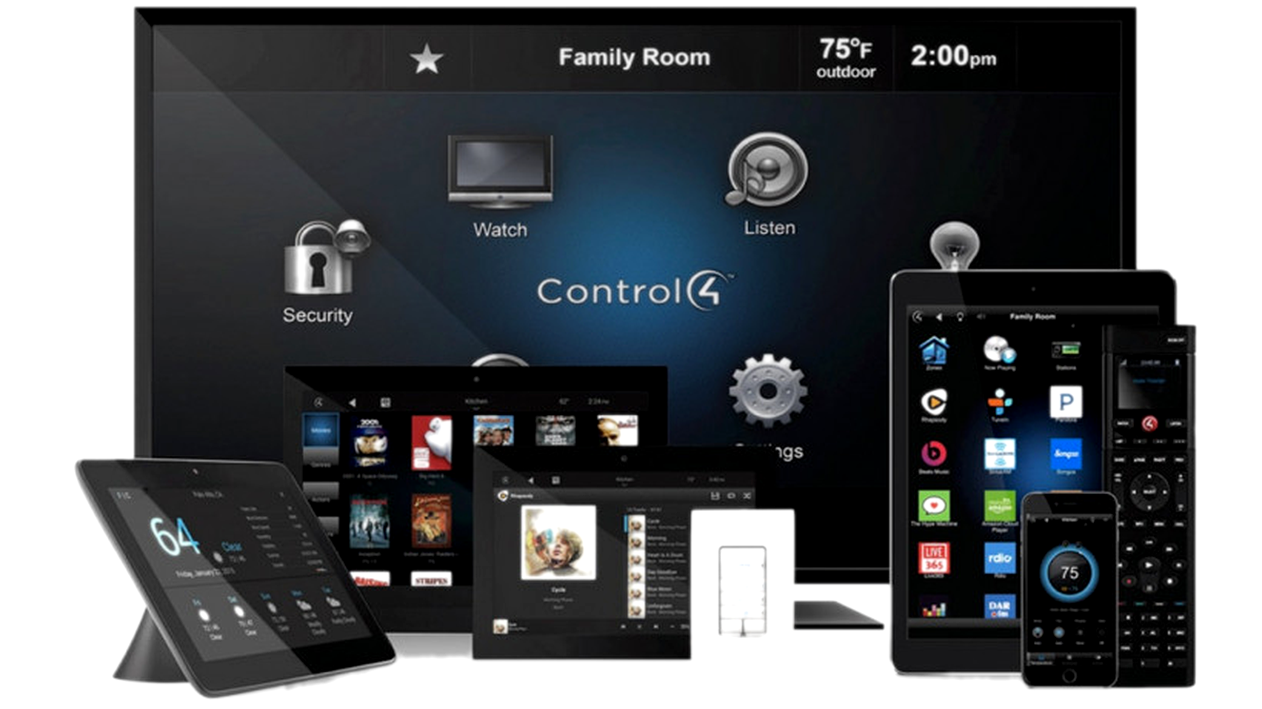 Smart home automation control panel for NYC homes